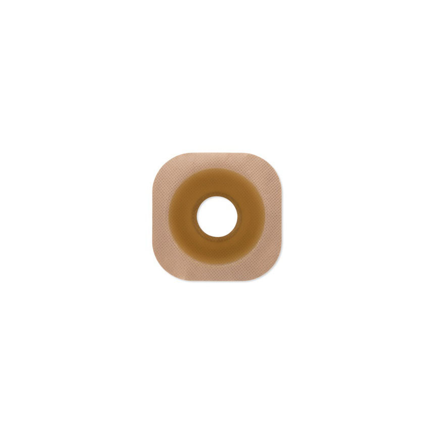 HOL14606 New Image Skin Barrier, Two-piece, 102mm Flange, Up to 89mm Stoma, Cut-to-Fit, Flextend, Flat, Yellow, 5EA/BX