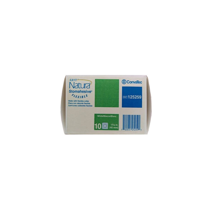 CON125259 SUR-FIT Natura Stomahesive Skin Barrier, 1.75", 10EA/BX