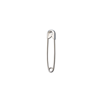 118-452P Safety Pin, Size 3, L2", 6EA/BX