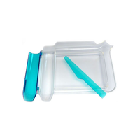 D-50 Pill Counting Tray and Spatula, W16cm x L21cm x H3.5cm, Blue, 1/EA