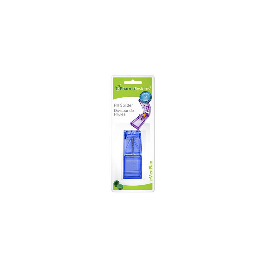 PS7345 Pill and Tablet Splitter, W7.3cm x L19.7cm x L2.5cm, 0.04kg, 1/EA