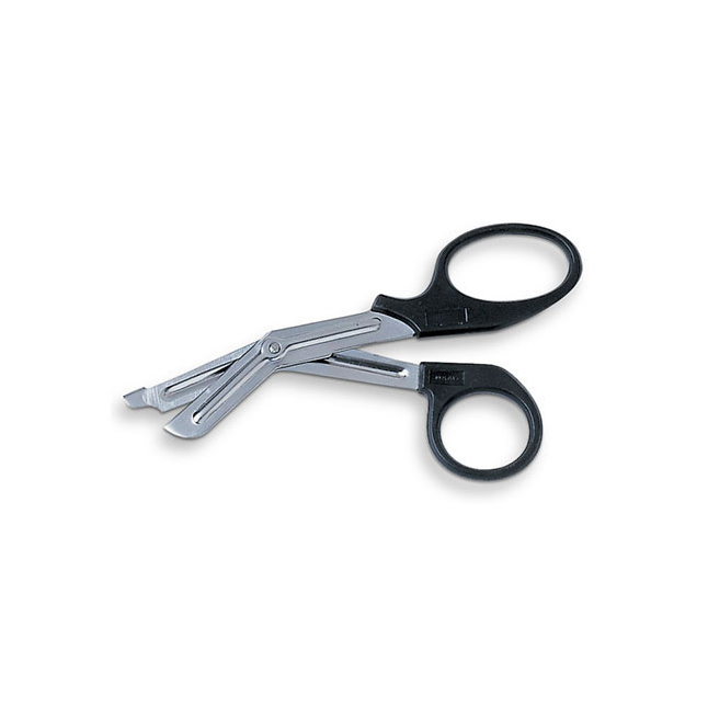 120-210 Paramedic Scissor, Universal, L8" Black handle, 1/EA