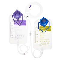 Z674668 Kangaroo ePump 500mL Feed Set with 500mL Flush Bag, 30EA/CA