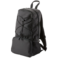Z770037M Kangaroo Backpack, Black, Medium, 1/EA