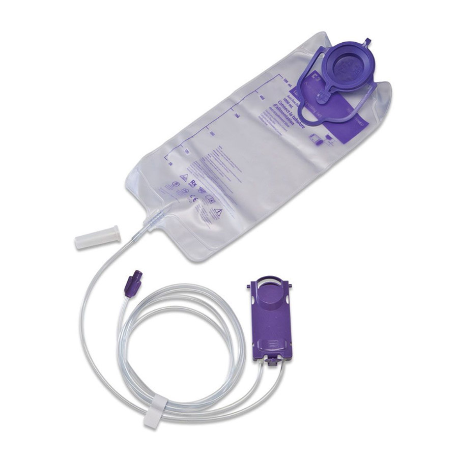 Z77500FD Kangaroo Connect Enteral Feeding Set, 500mL, 30EA/BX