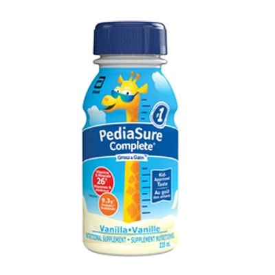 AB6249113 PediaSure Complete Nutritional Formula, 1Cal, Vanilla, 235mL Bottle, 16EA/BX