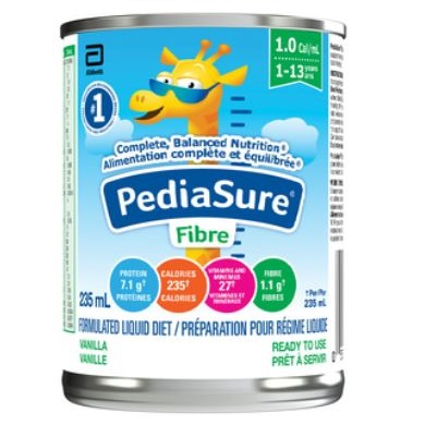 AB6219713 PediaSure Fibre Nutritional Formula, Vanilla, 12EA/BX