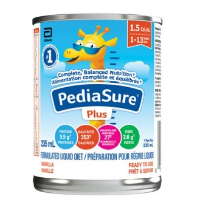 AB6224413 PediaSure Plus, Vanilla, 12EA/BX