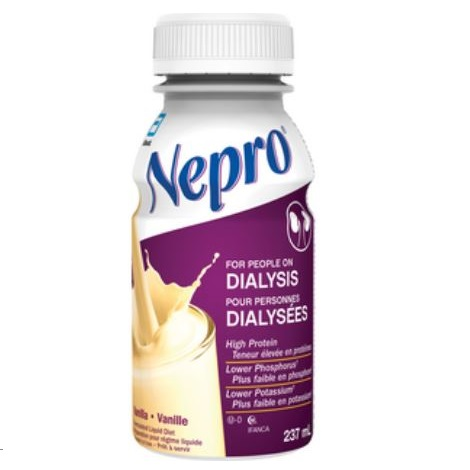 AB5362413 Nepro Nutritional Liquid Formula, 237mL, Vanilla, 24EA/BX