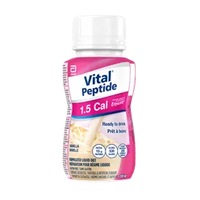 AB0S298A31 Vital Peptide Nutritional Formula, Vanilla, 1.5Cal, 220mL Bottle, 30EA/BX [DISCONTINUED]
