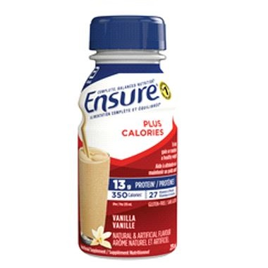 AB6891013 Ensure Plus Calories, Vanilla; 235-mL bottle; 24EA/BX