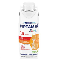 NN12408913 Peptamen Junior 1.5, Tetra Prisma Pack, Unflavoured, 250mL, 24EA/BX