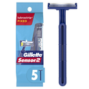 658537 Gillette Sensor2 Men's Disposable Razors, 5 Ct, 180EA/BX