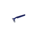 CHC0015 Face Razor, Twin Blade, Fixed Heavy Handle, Blue, 50EA/BX