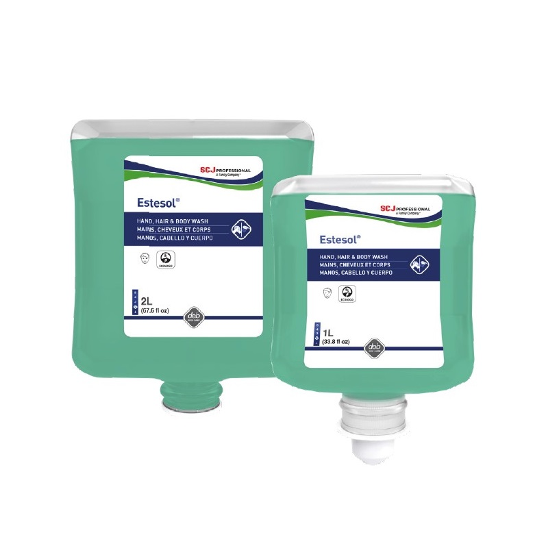 DEBHAB1L1 Estesol Hand, Hair & Body Cleanser, 1L, 6EA/BX