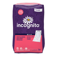 MC-003 Incognito Extra Long Pantiliner, 36EA/BX