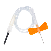 110201030035 SOL-CARE Safety Blood Collection Needle, 25G, 200EA/BX