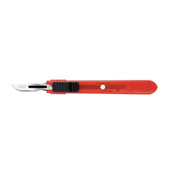 05SM11 Swann-Morton Safety Scalpels, Sterile, #11, 25EA/BX