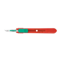 05SM15 Swann-Morton Safety Scalpels, Sterile, Size 15, 25EA/BX