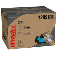 KC12891 WypAll PowerClean X90 Ultra Duty Cloths, Brag Box, 11.1", 136EA/BX