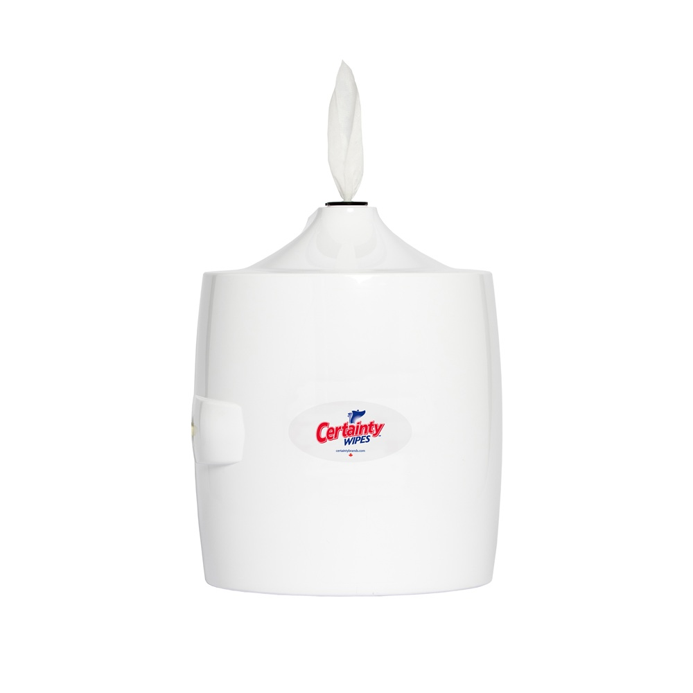HPC9WALLWC Wall Mount Wipes Dispenser, White, 1/EA