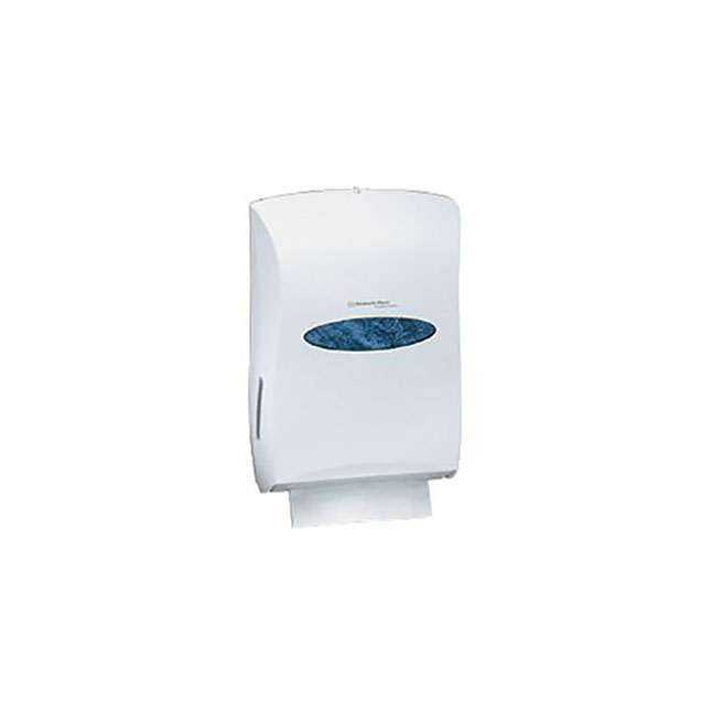 KC09906 WINDOWS Universal Folded Towel Dispenser, W13.31" x L18.85" x H5.85" White, 1/EA