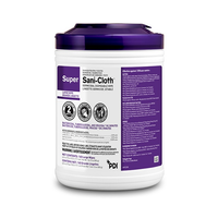 P22272 Super Sani-Cloth Germicidal Wipe, Disposable, 1/EA or 12EA/BX