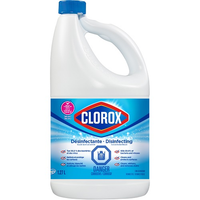 CL01725 Clorox Disinfecting Concentrated Bleach, 1.27 L, 6EA/BX