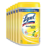 RC1-0091044 LYSOL Disinfecting Surface Wipes, Citrus, 450EA/BX
