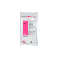 MET11-1224 CaviWipes Surface Disinfectanting Wipe, W7" x L9", 900EA/BX