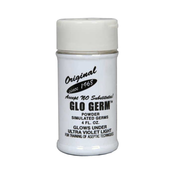 GLGMGGP Glo Germ Surface Cleaning Powder, 4 oz, 1/EA