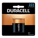 PGDL223ABPK Duracell Ultra Lithium Battery, Size 223A, 6V, W35mm x H36mm, Depth 19mm, Cylindrical, 36EA/BX