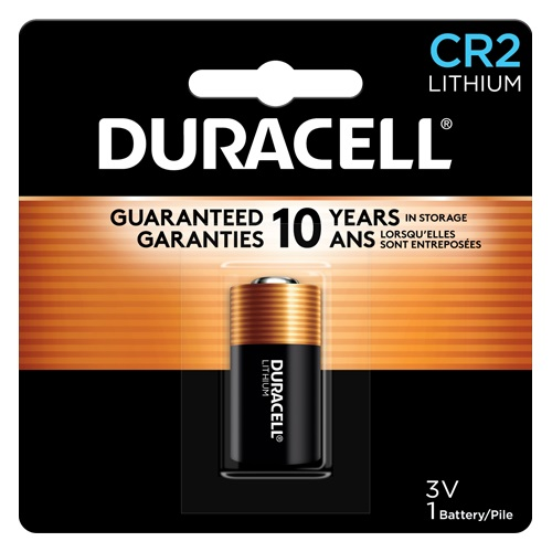 PGDLCR2BPK Duracell Ultra Lithium Battery, Size CR2, 6EA/BX