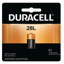 PGPX28LBPK Duracell Alkaline Coppertop Specialty Battery, Size 28L, 6V, 6EA/BX