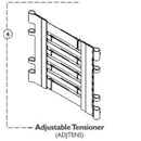 INV1498000 Upholstery - Back Covers, Tensioners W15-18", 1/EA
