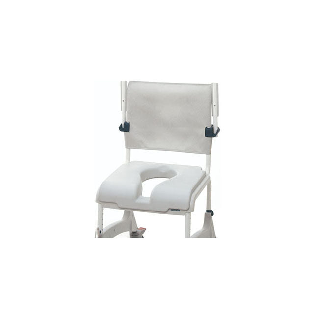 INV16341 Aquatec Commode Seat, with Hygiene Recess, 1/EA