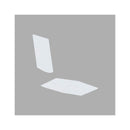 INV16604 Aquatec Commode Backrest cover, White, 1/EA