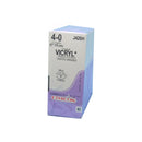 J426H Absorbable Suture, Polyglactin 910 Coated Vicryl, Undyed, Size 4-0, 19mm 36EA/BX