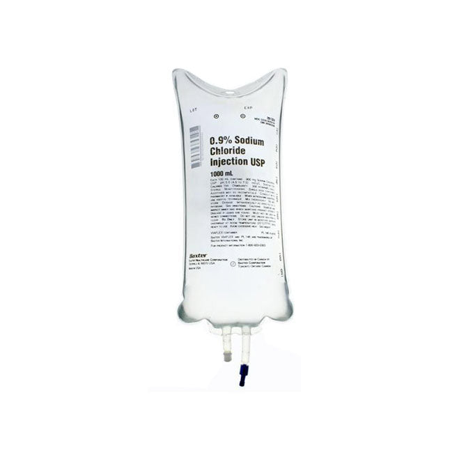 JB1324 0.9% Sodium Chloride Injection Solution, 1000mL, 12EA/CA