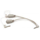 JUP1052001001 Call Cord Y Adapter, Dual, 0.25", 1/EA