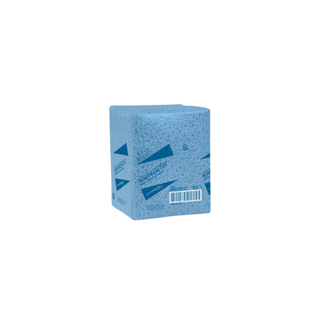 KC33560 Kimtech Prep Kimtex Wiper, Meltblown, Blue, 12" x 14", 528EA/CA