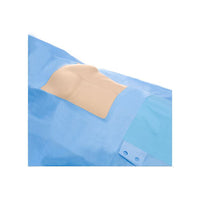 KC89227 Chest Drape, 100" x 124" Arm Board 72", 12EA/BX