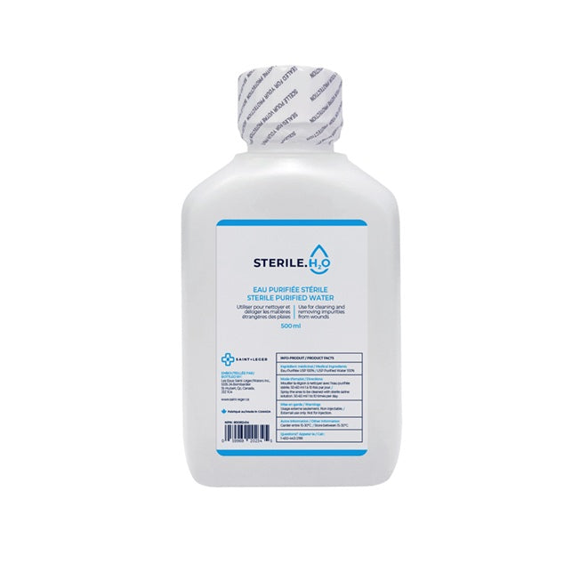 LE50012ST H2O 500ML USP Sterile Water, 500mL, 12EA/BX