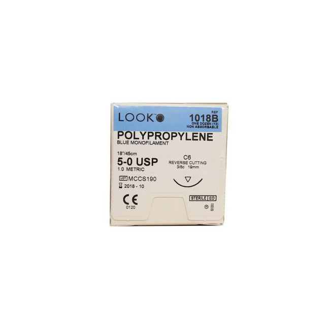 Look Surgery Suture, Polypropylene 12EA/BX