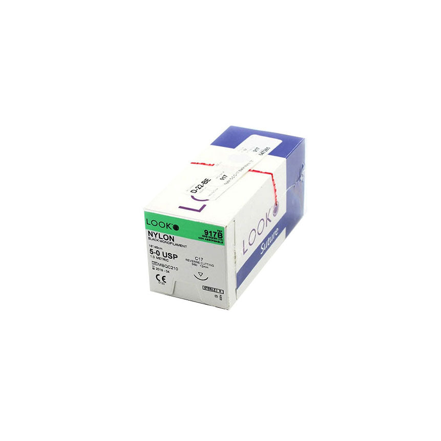 LK917B Look Suture, Black 12EA/BX