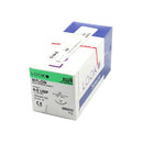 LK931B Look Non Absorbable Suture, Nylon, Size 4-0, 12mm 12EA/BX