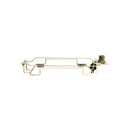 M8785 Wall Mount Bracket, Polypropylene, for Stackable Sharps Container, 1/EA