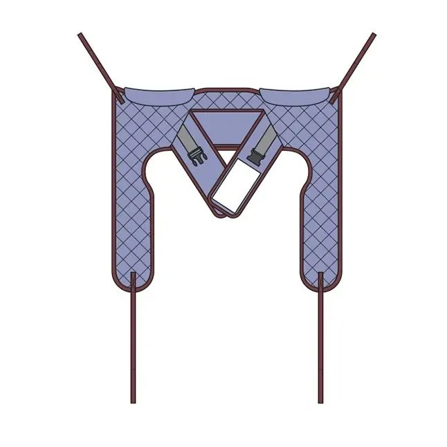 M921502-XS Hygienic Sling for Dressing and Toileting, XS, 1/EA