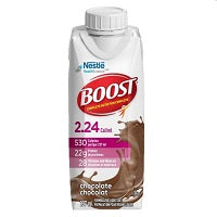 NN12538280 BOOST 2.24, Tetra Prisma Pack, 237mL, Chocolate, 24EA/BX