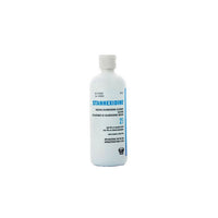 L0000009 Omega Laboratories Stanhexidine Aqueous Antiseptic Solution, Clear Blue, 450mL, 1/EA